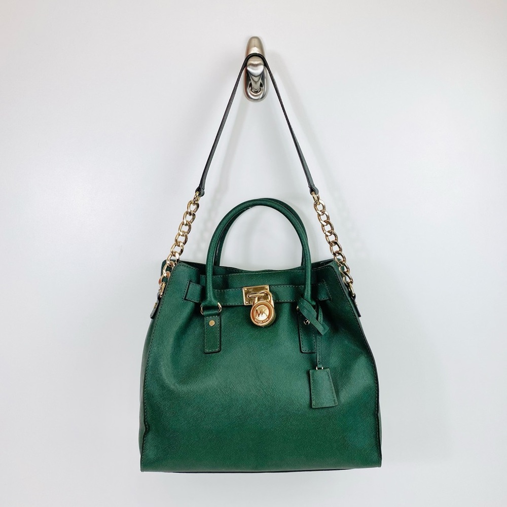 MICHAEL MICHAEL KORS HAMILTON SAFFIANO TOTE - Picture 12 of 12